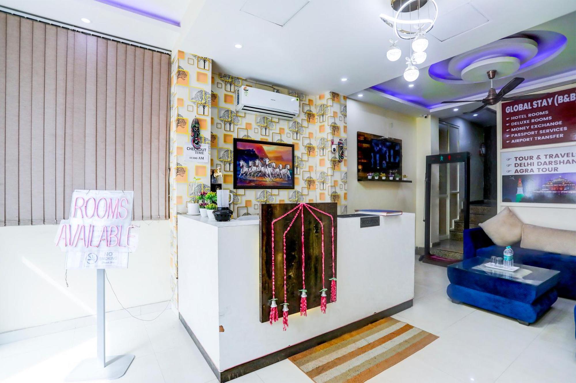 Global Stay Near Delhi Airport New Delhi Exterior foto