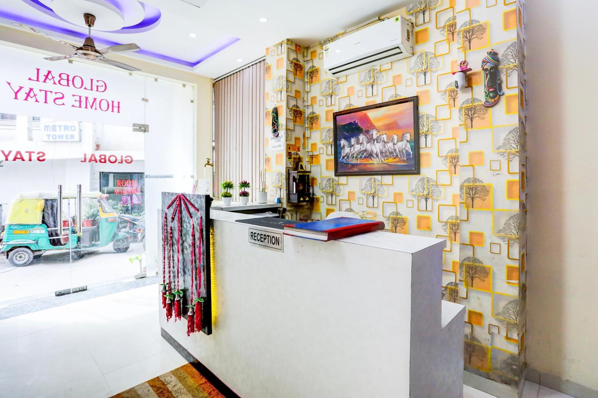 Global Stay Near Delhi Airport New Delhi Exterior foto